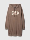 GAP Mikinové šaty s logom GAP