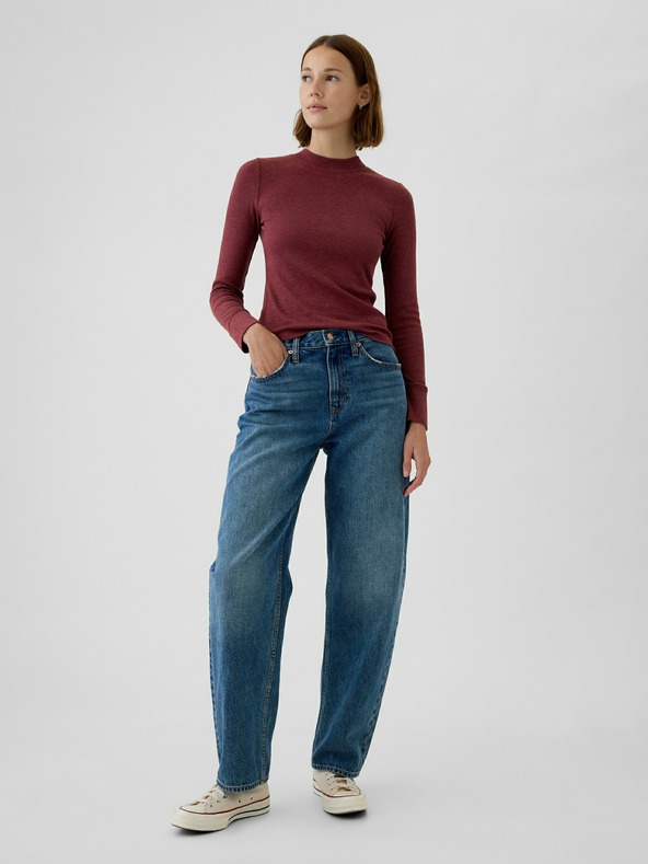 GAP Rebrované úpletové tričko GAP