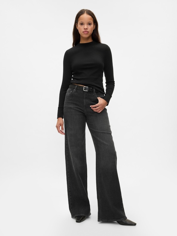 GAP Rebrované úpletové tričko GAP