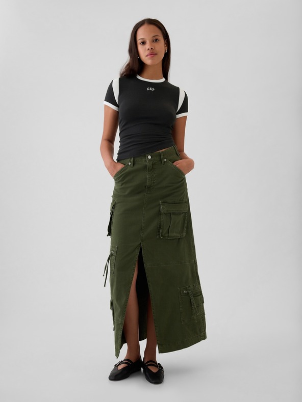 GAP Tričko GAP logo v-ss camo arch