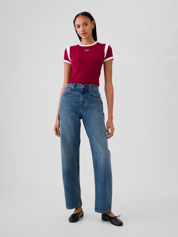 GAP Tričko GAP logo v-ss camo arch