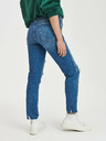 GAP Džínsy slim High Rise Destructed Vintage GAP