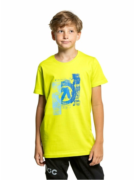 Meatfly Meatfly detské tričko Artee Safety Yellow | Žltá | Veľkosť 146 | 100% bavlna