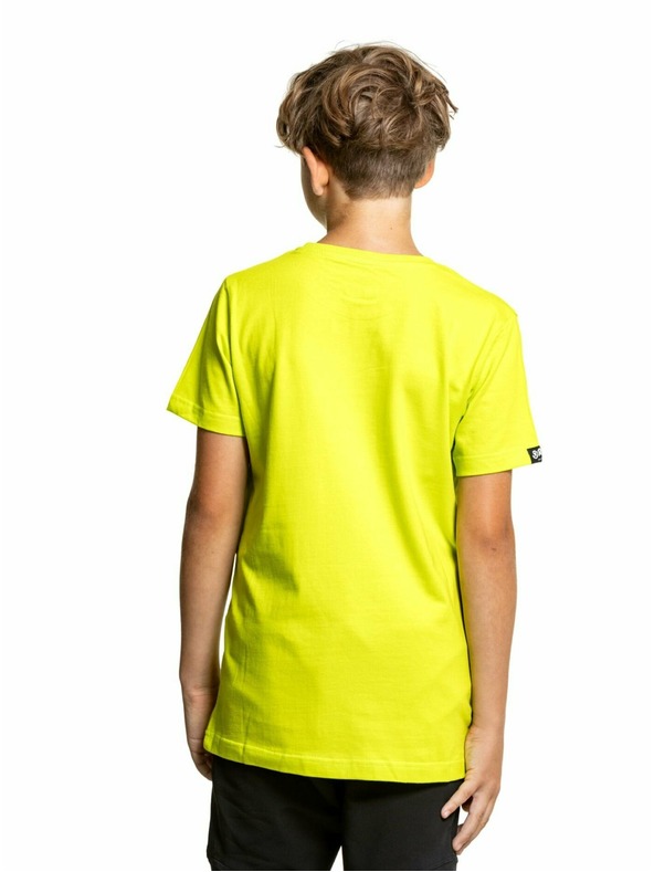 Meatfly Meatfly detské tričko Panther Safety Yellow | Žltá | Veľkosť 146 | 100% bavlna