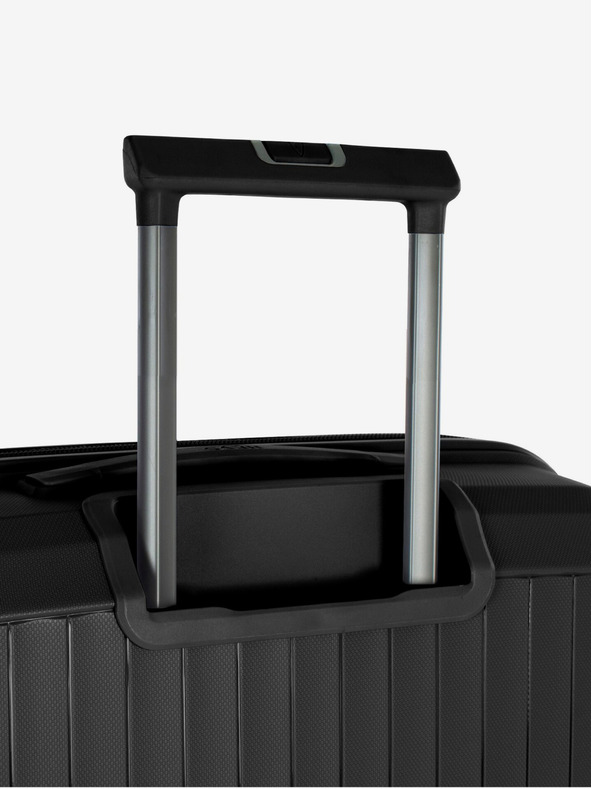 Heys Sada troch cestovných kufrov v čiernej farbe Heys Airlite S,M,L Black