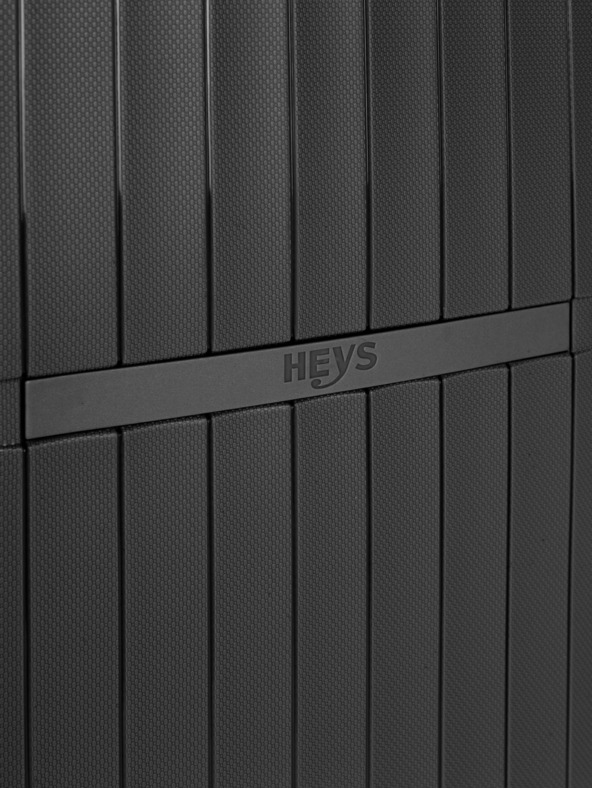 Heys Sada troch cestovných kufrov v čiernej farbe Heys Airlite S,M,L Black