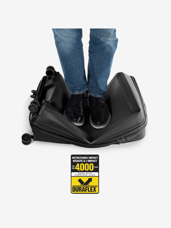 Heys Sada troch cestovných kufrov v čiernej farbe Heys Airlite S,M,L Black