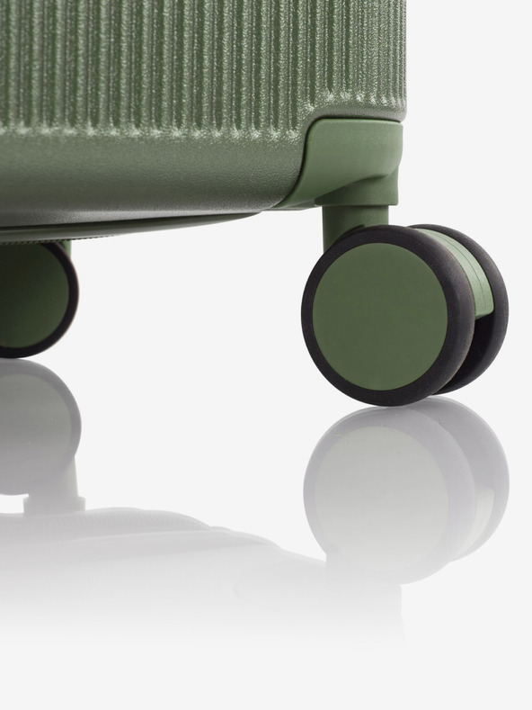 Heys Sada troch cestovných kufrov v zelenej farbe Heys Earth Tones S,M,L Moss