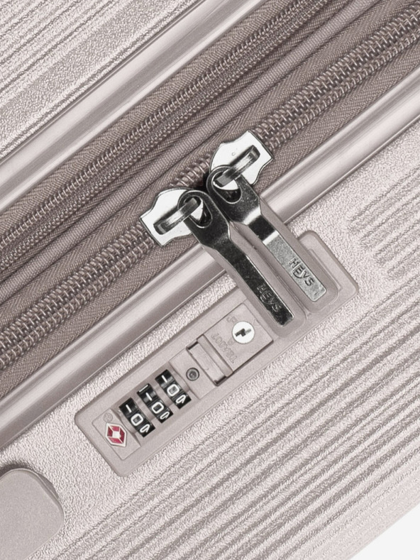 Heys Sada troch cestovných kufrov v béžovej farbe Heys Earth Tones S,M,L Atmosphere