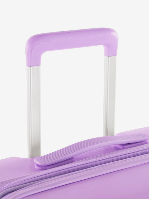 Heys Sada troch cestovných kufrov vo fialovej farbe Heys Pastel S,M,L