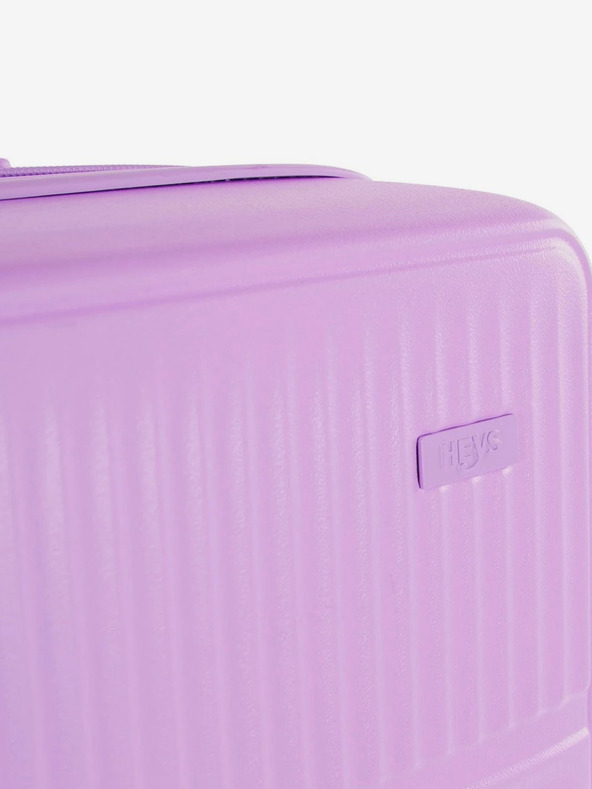 Heys Sada troch cestovných kufrov vo fialovej farbe Heys Pastel S,M,L