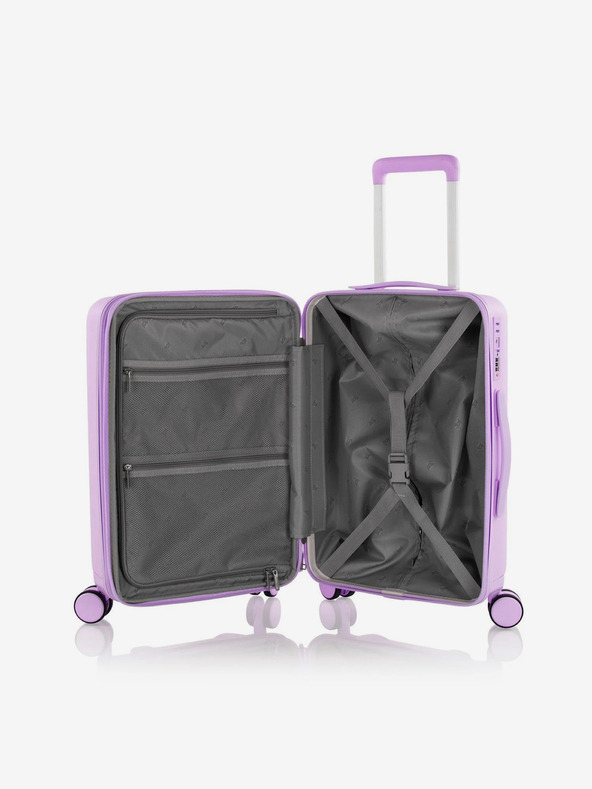 Heys Sada troch cestovných kufrov vo fialovej farbe Heys Pastel S,M,L