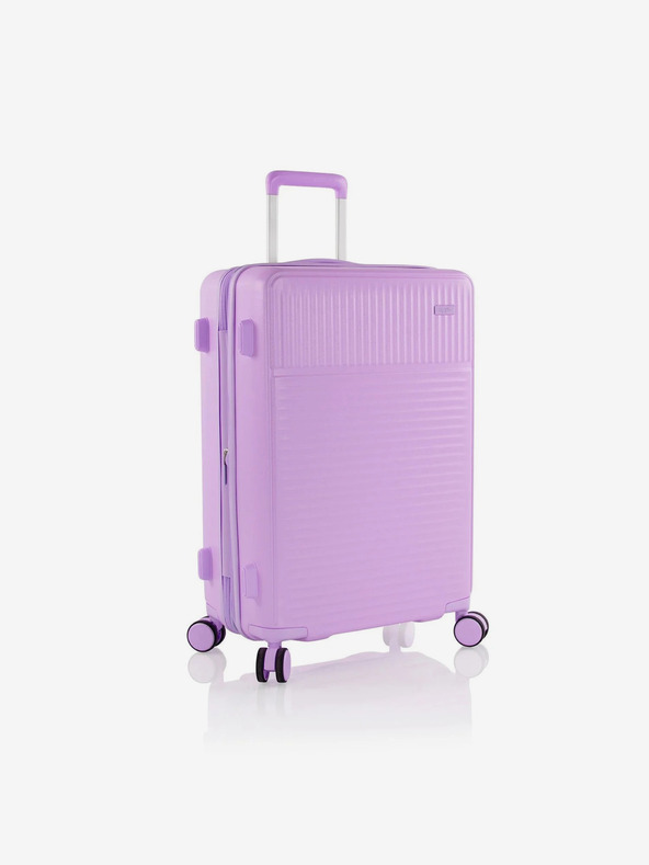 Heys Sada troch cestovných kufrov vo fialovej farbe Heys Pastel S,M,L