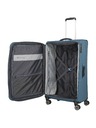 Travelite Sada cestovných kufrov Travelite Skaii 4w S,M,L - modrá