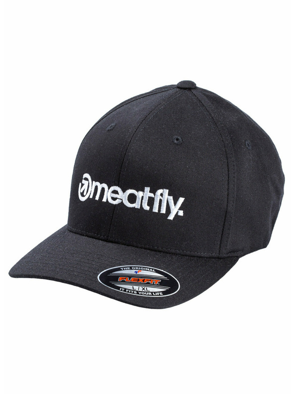 Meatfly Meatfly Brand Flexfit Čierna | Čierna | Veľkosť