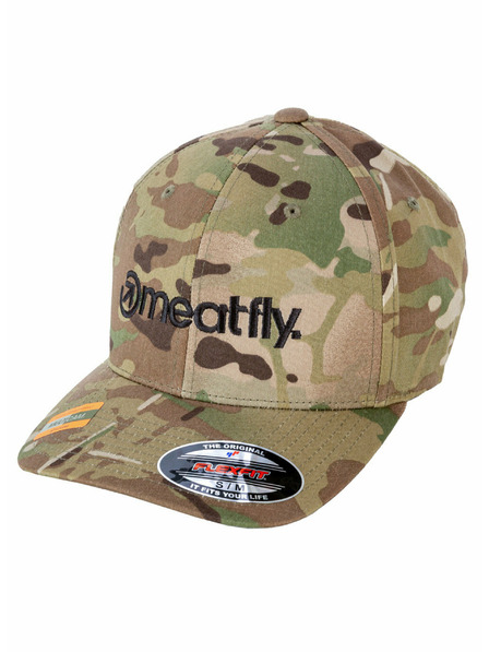 Meatfly Meatfly Brand Flexfit Multicam | Veľkosť