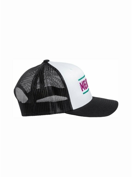 Meatfly Meatfly šiltovka Docker Trucker Biela / Purpurová | Biela | Veľkosť