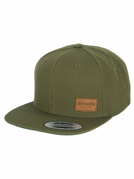 Meatfly Meatfly šiltovka Flanker Snapback Buck | Zelená | Veľkosť