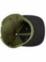 Meatfly Meatfly šiltovka Tyler Snapback Sunny Olivová / Čierna | Čierna | Veľkosť