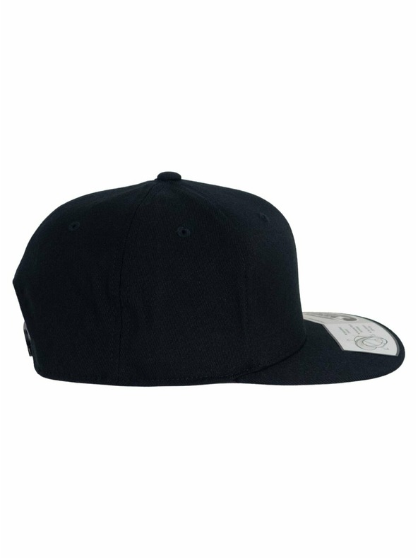 Meatfly Meatfly šiltovka Gruman Premium Snapback Brand Čierna | Čierna | Veľkosť