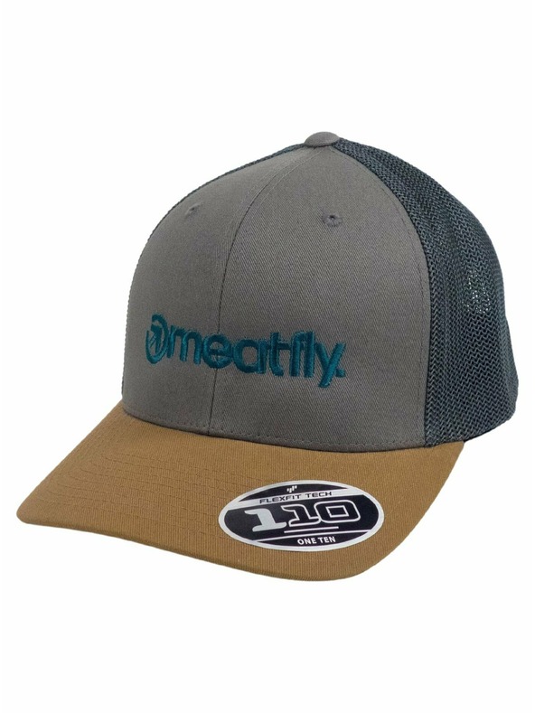 Meatfly Meatfly šiltovka MF Logo Trucker Earth | Sivá | Veľkosť