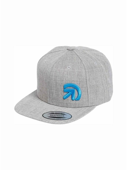 Meatfly Meatfly šiltovka Finester Snapback Sivý Melír | Sivá | Veľkosť