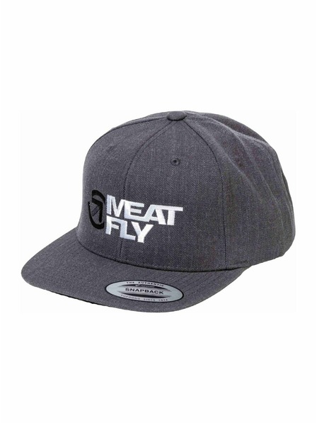 Meatfly Meatfly šiltovka Ness Snapback Tmavosivá | Sivá | Veľkosť