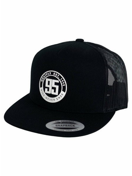 Meatfly Meatfly šiltovka Thunderbolt Trucker 95 Čierna | Čierna | Veľkosť