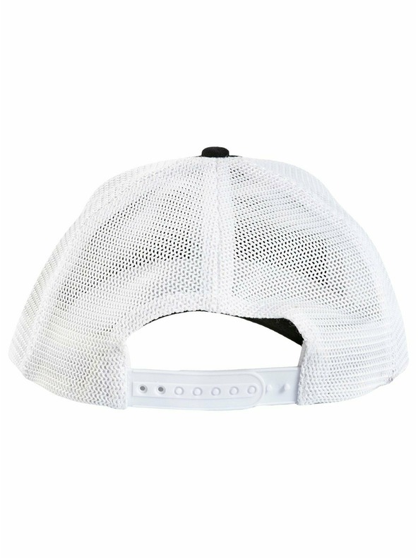 Meatfly Meatfly šiltovka Caleb Trucker Basic Logo Biela / Čierna | Biela | Veľkosť