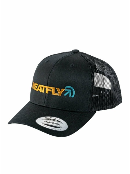 Meatfly Meatfly šiltovka Rodie Trucker Wood / Black | Čierna | Veľkosť