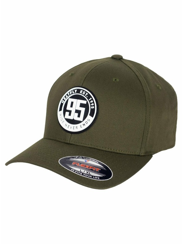 Meatfly Meatfly šiltovka Raptor Flexfit 95 Olive | Zelená | Veľkosť