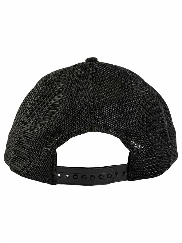 Meatfly Meatfly šiltovka Caleb Trucker Black Basic Logo | Čierna | Veľkosť