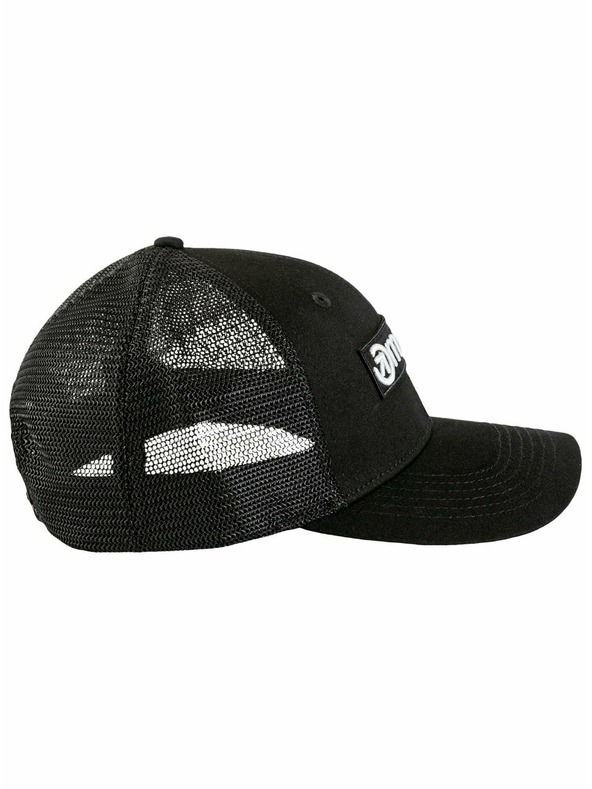 Meatfly Meatfly šiltovka Caleb Trucker Black Basic Logo | Čierna | Veľkosť