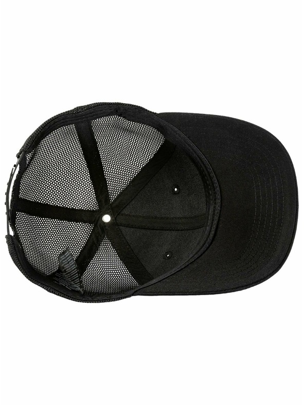 Meatfly Meatfly šiltovka Caleb Trucker Black Basic Logo | Čierna | Veľkosť