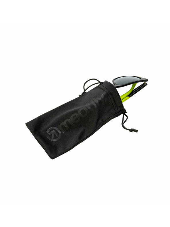 Meatfly Meatfly polarizačné slnečné okuliare Clutch 2 Black Green | Čierna | Veľkosť