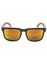Meatfly Meatfly slnečné okuliare Memphis Black / Wood | Oranžová | Veľkosť