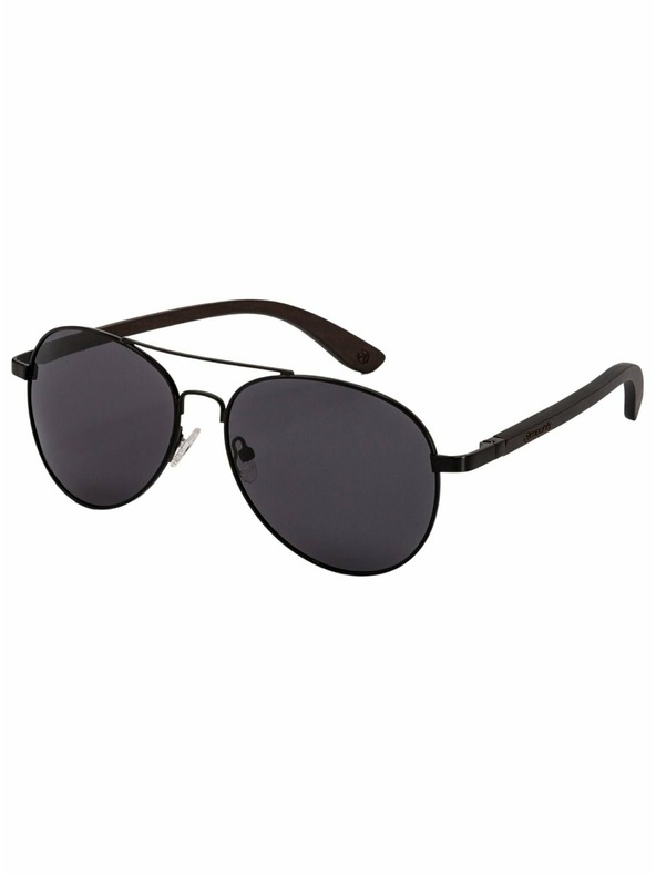 Meatfly Meatfly slnečné okuliare Aviator Black | Čierna | Veľkosť