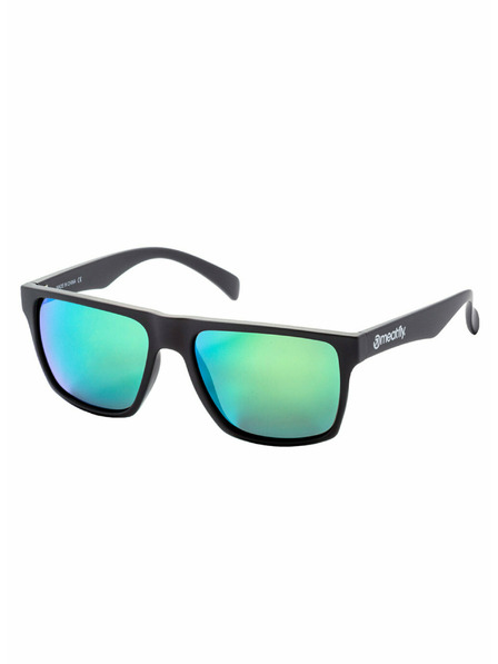 Meatfly Meatfly polarizačné slnečné okuliare Trigger 2 Black Matt Green | Čierna | Veľkosť