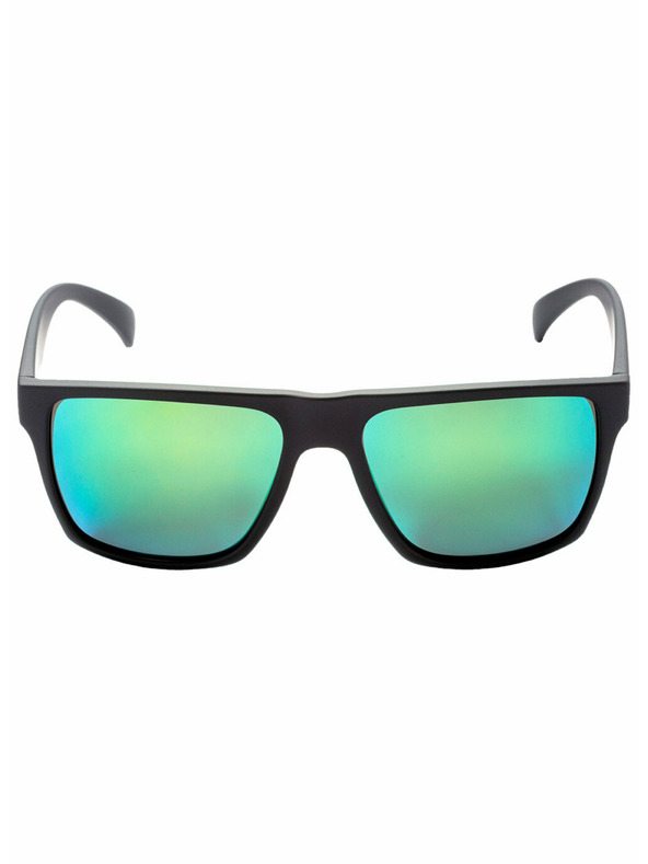 Meatfly Meatfly polarizačné slnečné okuliare Trigger 2 Black Matt Green | Čierna | Veľkosť