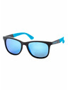 Meatfly Meatfly polarizačné slnečné okuliare Clutch 2 Black Blue | Čierna | Veľkosť