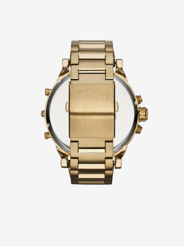 Diesel Zlaté pánske hodinky Diesel Mr. Daddy 2.0