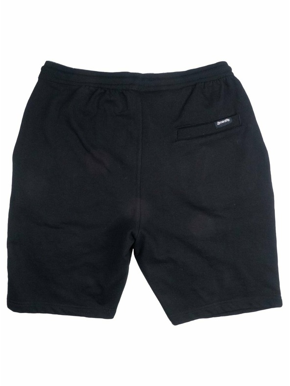 Meatfly Meatfly pánske teplákové kraťasy Big Shock Black | Čierna | Veľkosť