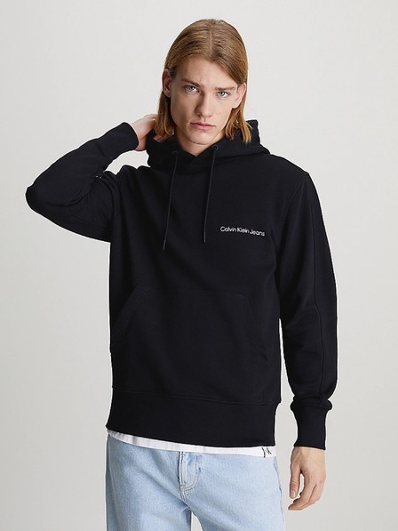 Calvin Klein Pánska čierna mikina Calvin Klein