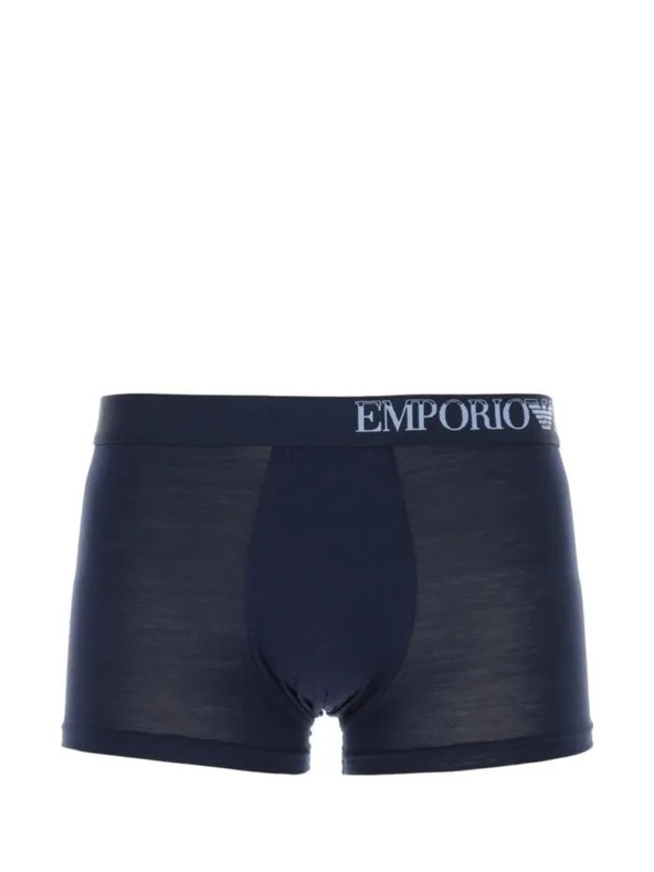 Emporio Armani Pánske boxerky 2 Pack Emporio armani Marine/Marine