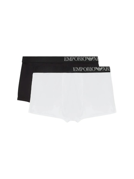 Emporio Armani Pánske boxerky 2 Pack Emporio Armani Nero/Bianco