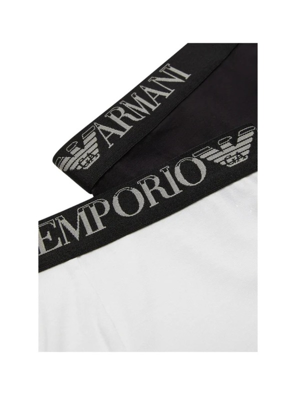Emporio Armani Pánske boxerky 2 Pack Emporio Armani Nero/Bianco