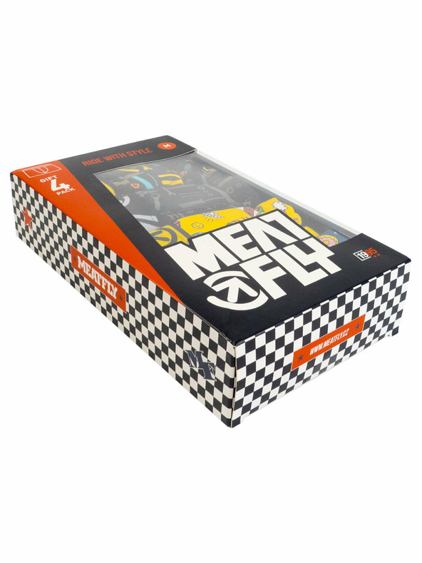 Meatfly Meatfly pánske boxerky Balboa Boxershorts Tools/Jamm Gift Pack | Čierna | Veľkosť