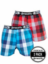 Meatfly Meatfly pánske boxerky Gigi Blue / Red | Modrá | Veľkosť