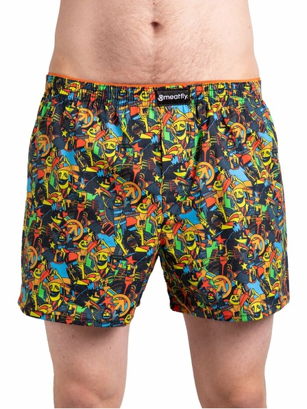 Meatfly Meatfly pánske boxerky Agostino Partyboi/Cityboi Gift Pack | Viacfarebná | Veľkosť