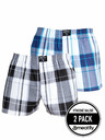 Meatfly Meatfly pánske boxerky Doug Black / Blue | Čierna | Veľkosť